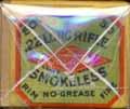1912 Second DIAMOND LOGO Issues LR-3.22 LONG RIFLE. "SMOKELESS, NO-GREASE". Green and yellow label with white, red and black printing. Buff two-piece, full cover box. Full wrap-around end label.