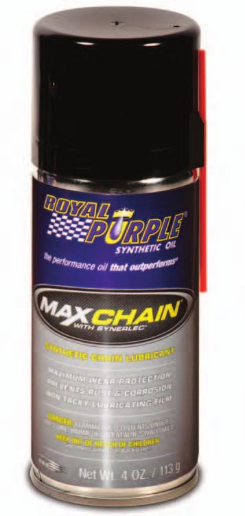 MAXFILM MAX-CHAIN PENETRATINg LUBRICANT Maxfilm is a high film strength, multipurpose, synthetic lubricant / penetrant that excels in a wide array of applications.