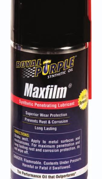 Once applied, its solvent carrier evaporates and leaves a tenacious, thixotropic lubricating film on all metal surfaces, providing long-lasting protection against wear, rust and corrosion.