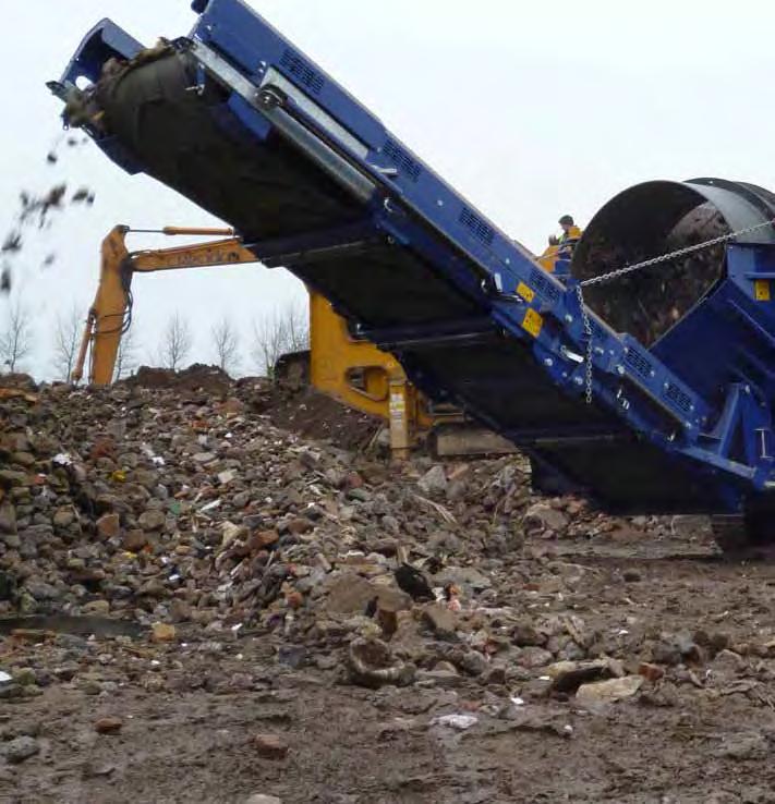 TROMMEL RADIAL - TRT/TRM 622 Innovatively designed for fuel efficiency and low operating costs, The TRM622 wheeled Trommel is a robust durable machine designed and proven in Recycling, Composting and