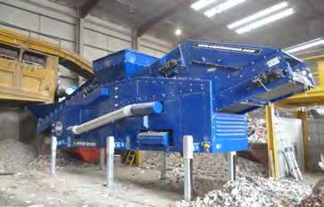 The MC1200s large capacity hopper coupled with its 1200mm (48 ) wide Feeder Conveyor provides an even spread of material for efficient separation.