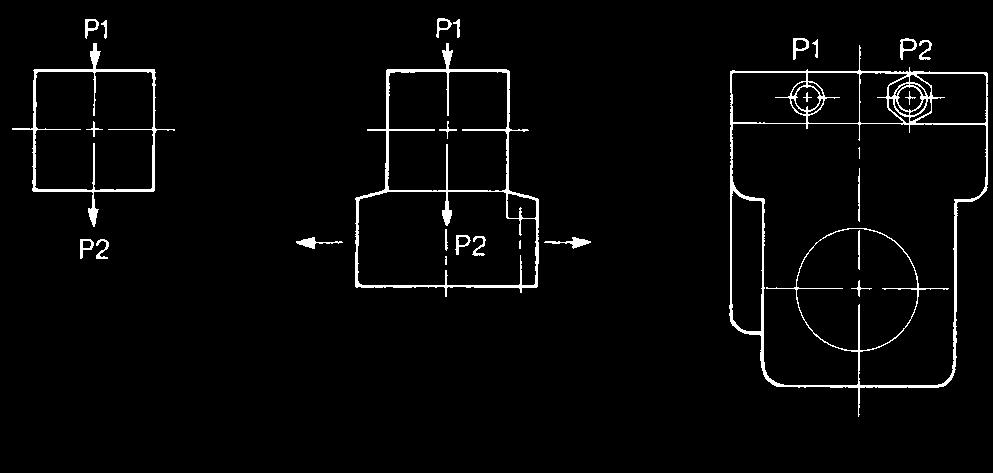 Power Valve: Regulator Valve Series 1 Flow Characteristics 110 / 10 Port (A) pressure (MPa) Port 1 (P)