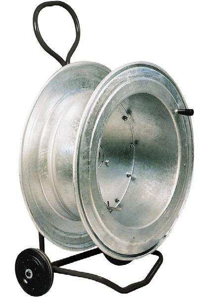 Reels Drum capacity according to cable / hose outer diameter [mm] Order No.