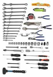 Ratchets, & Accessories 37 Tool Storage 1 Number of Pieces Hex Keys & Sockets 1 Tools@Height Tethers, Lanyards,& Miscellaneous Tools 6 Specialties 22 Set Configurations