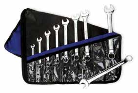 65 MWS-1126NRC 25 Piece Combination Wrench, in Pouch MWS-1126NRC 6 mm, 7 mm, 8 mm, 9 mm, 10 mm, 11 mm, 12 mm, 13 mm, 14 mm, 15 mm, 16 mm, 17 mm, 18 mm, 19 mm, 20 mm, 21 mm, 22 mm, 23 mm, 24 mm, 25