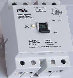 F 1 Residual Current Circuit Breaker F1 P F1 RCCB is in conformity with the standard of IEC61008.