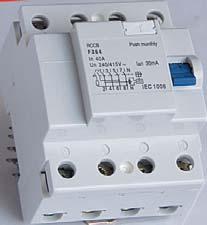 F360 Residual Current Circuit Breaker F360 P(EW) The RCCB is in conformity with the standard of IEC61008.