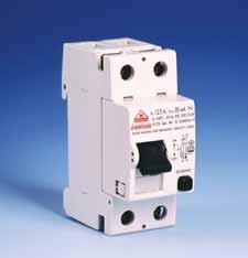 (80A - 125A RCCB) TECHNICAL SPECIFICATION DOUBLE POLE FOUR POLE 44 Specification Reference IEC 61008-1 & IS 12640-1: 2000 IEC 61008-1 & IS 12640-1: 2000 Rated current (In) A 80, 100, 125 80, 100, 125