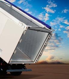 KI LIGHT large-volume tipper semitrailer makes it a profitable Roller tarpaulin for covering the body choice for more than just harvesting.