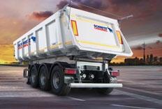 In order to meet the ever increasing demands for higher payloads, the robust steel box body made of highstrength, dent-resistant Schmitz Cargobull Heavy-duty frame with performance reserves special