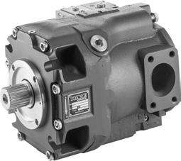 1 Overview: variable displacement axial piston pump types V80M Variable displacement axial piston pumps adjust the geometric delivery volume from maximum to zero.