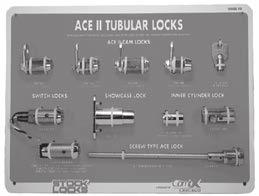 C4153 - C4198, C4235-DC switch lock, C4073 series switch locks, C5170 showcase lock, C4260-19 cylinder lock, C425519RL T-handle Cylinder, CSA4107 screw type lock.