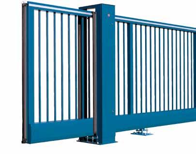 Steel Sliding Gates HS An individual version with a door width of up to 16 m The first impression is crucial this is why it is important that your business associates, visitors and employees