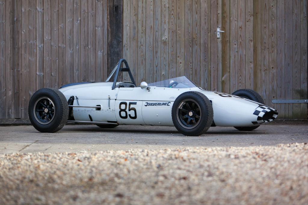 The Ex-Works, Chequered Flag, Mike Parkes, John Davy Trophy Winning 1961 Gemini Mk3A Formula Junior Chassis Number: FJ Mk3/2/61 Campaigned by the works Ferrari driver for Le Mans, Mike Parkes, taking