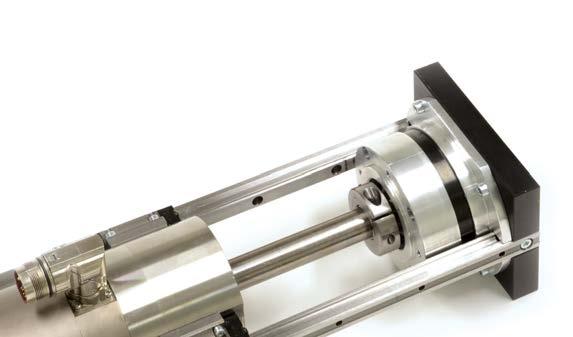 Stainless steel Linear rotary shaft in stainless steel EN 1.