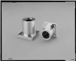 Available as single or twin pillow blocks. Open Bearing Pillow Blocks For continuously supported applications.