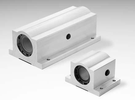 Order with seals for heavily contaminated environments. Available as single or twin pillow blocks.