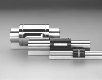 Thomson RoundRail Linear Guides and Components The Super Smart Advantage Advantage: Load Capacity The Super Smart Ball Bushing Bearing provides twice the load capacity of the industry standard