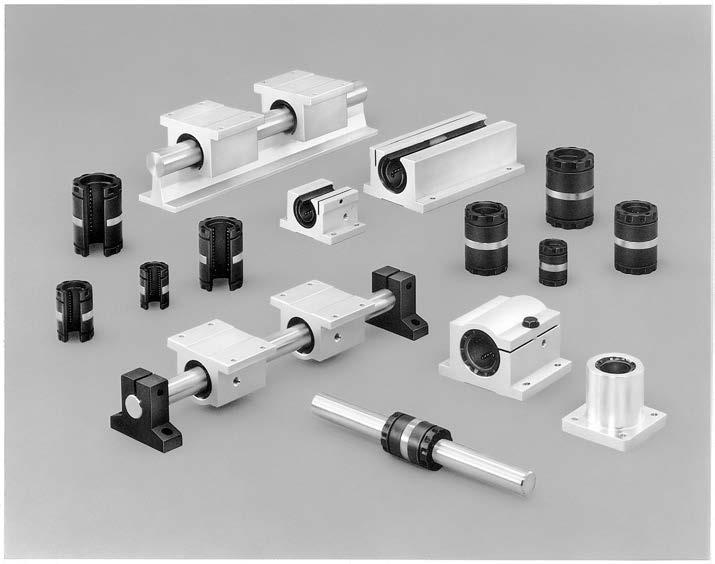 Thomson RoundRail Linear Guides and Components Super Smart Ball Bushing Bearing Products Inch Ball Bushing Bearings Thomson Super Smart Ball Bushing Bearing products offer: Up to six times the load