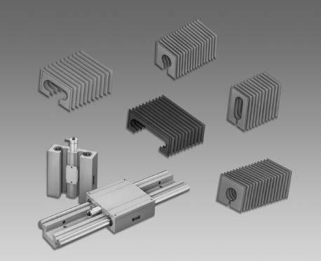 Accessories We offer a variety of accessories for the Thomson line of RoundRail linear guides.