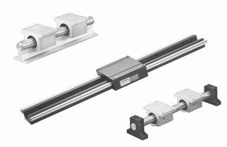 RoundRail Linear Guides Thomson RoundRail Linear Guides and Components Pre-assembled, ready-to-install stages providing low friction, smooth, accurate motion for a wide range of moment or normal
