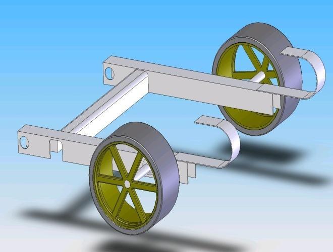 effect of both the longitudinal and the transverse leaf spring contribute to the springing effect and the energy storage mechanism during vertical motion of the wheel carrier.