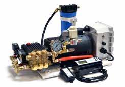 .13 GPM The pump utilizes an integrated ntroller II microprocessor, a low flow pump, a low water safety switch, NEC and UL compliant thermal and short circuit protection, electric drain valve,