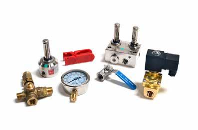 PUMP ACCESSORIES 1 / 2 Fogco s accessories provide options to customize a misting system for any specialty application.