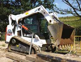 LYNCH PLANT GUIDE 13 TRACKED SKIDSTEERS Type Weight Width ROC* T590 3.5T 1727 992kg T770 4.