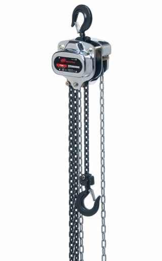 6 Silver Series manual chain hoists 0.50 to 5 metric ton lifting capacities Ingersoll Rand SMB Silver Series manual chain hoists offer the strength and durability you need in tough lifting situations.