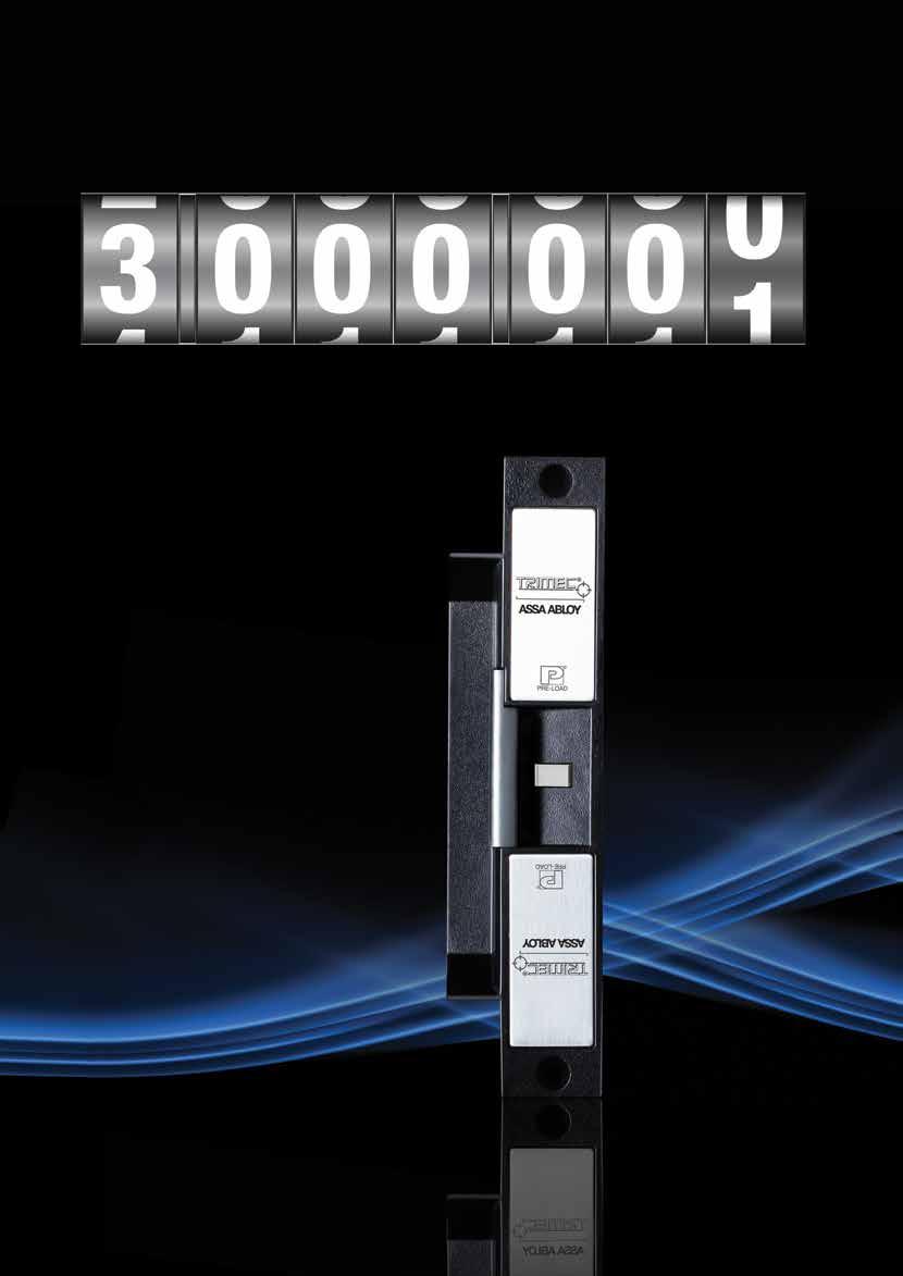 Tested to 3 million cycles... and counting The ES9000 is now approved by the Security Construction and Equipment Committee ( SCEC) for Access Control in Secure Areas (Security Level 3).