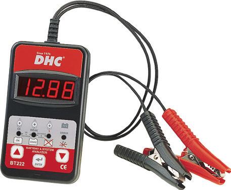 BATTERIES RT003 DHC ref 055346 with PRINTER The BT551 START-STOP is an easy-to-use highly precise professional battery tester with an integrated