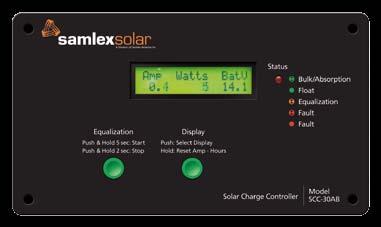 solar panel to your batteries and optimize charging.