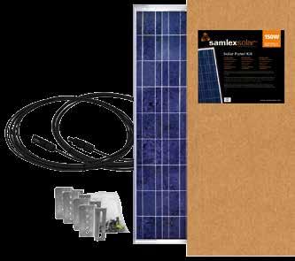 WARRANTY ON REMAINING COMPONENTS Solar Charging Kits Panel Solar Panel Charging SRV-100-30A