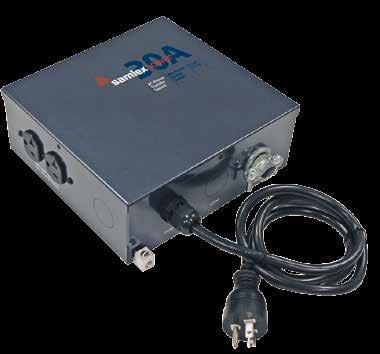 CM Transfer Switch STS-30 STS-30 Rated capacity of 30 at 120VAC and is suitable for a 30 Amp Utility Cord and a Generator of up to 3.