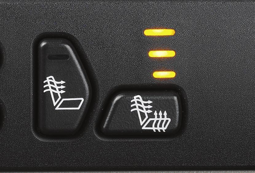 4 Getting to Know Your Tahoe/Suburban Heated Front Seats B This feature allows you to heat the front seatbacks and seat cushions simultaneously or just the seatbacks.