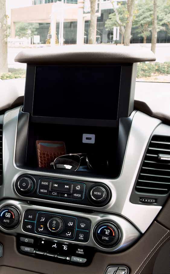 You ll have access to Phone, Music, Maps, and Messages, as well as some of your favorite audio apps (e.g., iheartradio, 2 Spotify 2 ) controlled via Bluetooth 3 controls or the touch-screen display in your SUV.