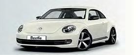 1 note: nly available on Beetle Design and Beetle Sport models.