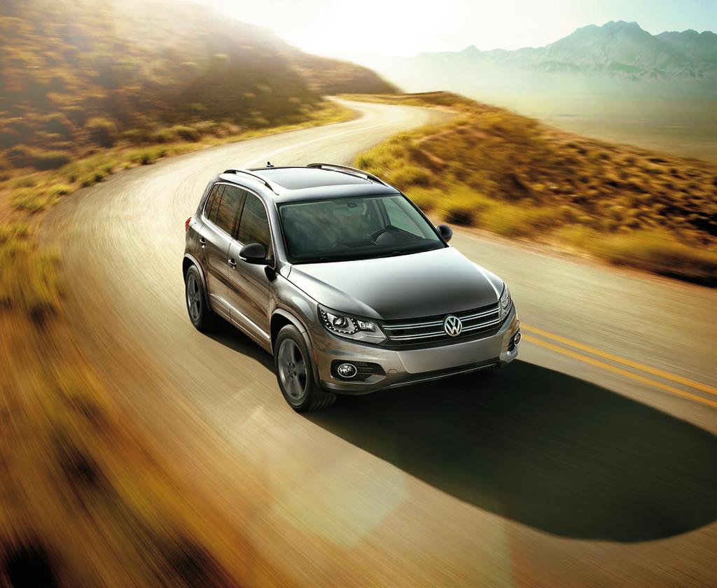 2.0L TSI engine 200 207 HORSEPOWER LB-FT OF TORQUE 4MOTION all-wheel drive With this available all-wheel-drive system in place, your Tiguan can