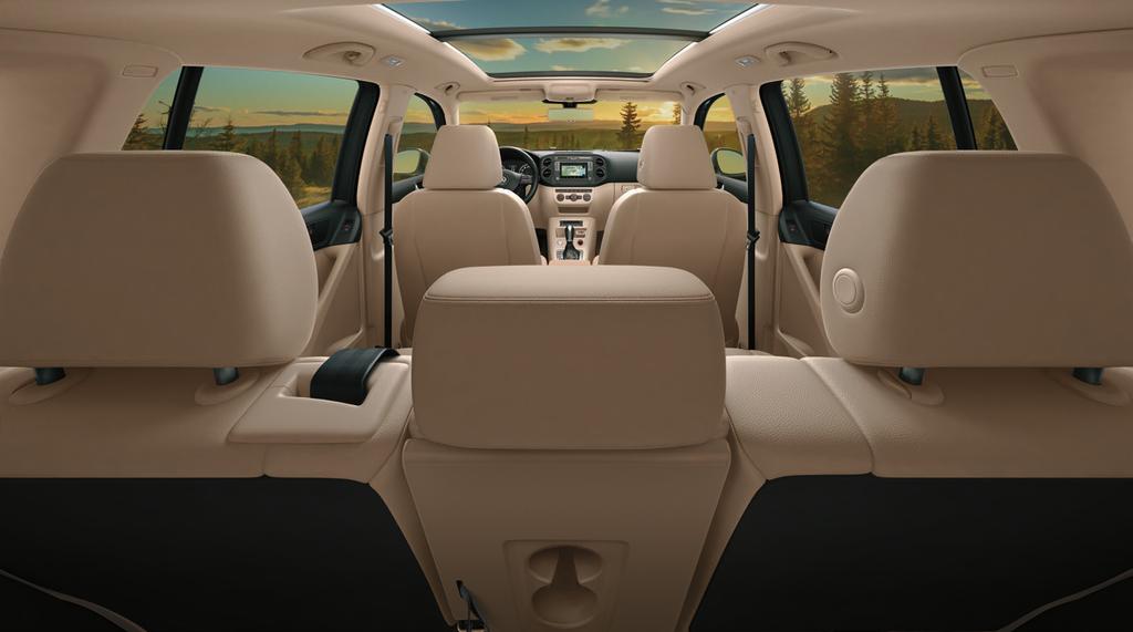 AVAILABLE FEATURES Panoramic sunroof Leather seating surfaces 12-way power-adjustable front seats Climatronic dual-zone automatic climate control Some like it hot. Some like it cold.