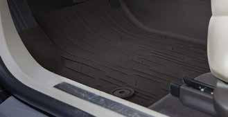 2 INTEGRATED CARGO LINER The liner covers the cargo-area floor as well as the back of the third-row seats, providing enhanced protection for Acadia s interior.