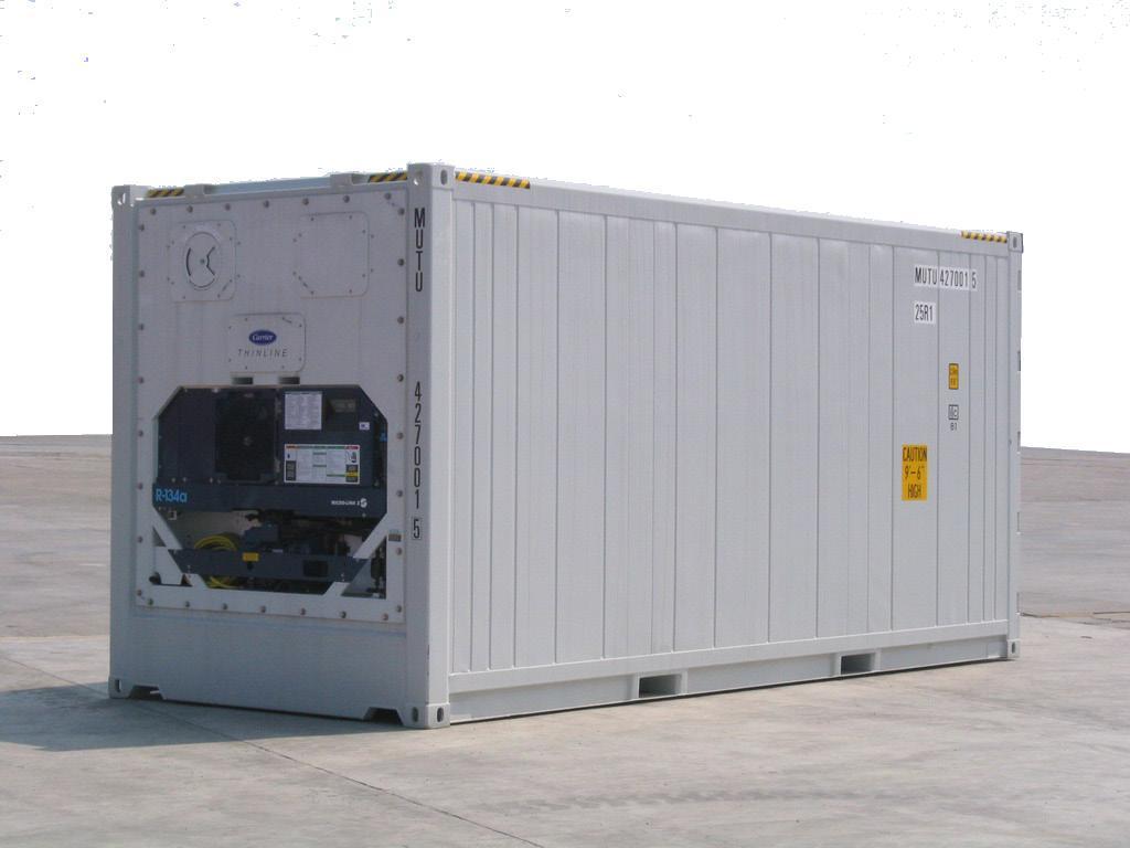 Reefer Containers Standard reefer that can be maintained all over the world The ATEPS ESS is constructed in standard 20 or 40 feet refrigerated (reefer) containers or combinations thereof.