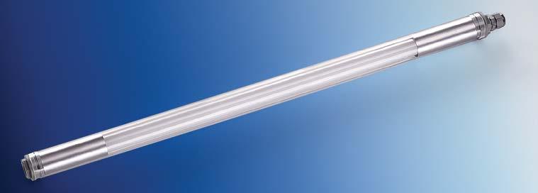 13 RL40 SERIES The RL40 Series is a waterproof, linear fluorescent tubular luminaire that features a slim 1.
