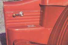 DOOR PANEL ACCESSORIES continued IK-850 IK-851 ICC-6510 ICC-6610 IM-23 Rear Arm Rest Piston Covers Correct die-stamped vinyl material for covering convertible rear arm rest and piston covers.