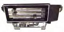 DASH - HEATING continued IJ-5200 KPS-647-80 IAC-667 IAC-1456 Heater Control Assemby Excellent quality reproduction heater control assemblies with lenses, knobs, and levers. IAC-667 1966-67 w/o A/C.