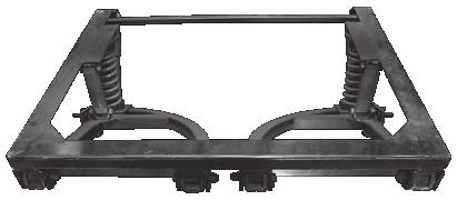 ORDER ONLINE D THE GAFFA TRAILING ARM SUSPENSION MANUFACTURED BY MARTIN S TRAILER PARTS RIDE HEIGHTS Centre of stub to chassis Long spring 270 mm low position 330 mm high position Short spring 230 mm
