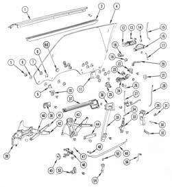 EXTERIOR PARTS AND TRIM 1986-87 Door And Parts 55-194962 1978-85 Door And Parts 1978-85 Door And Parts Although many of the parts in the diagram above are no longer available, we hope that you will