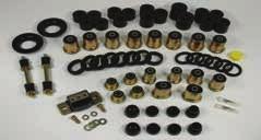 STEERING AND SUSPENSION 55-194430 Urethane Suspension Kits These complete kits come with everything you need to upgrade your suspension; ball joint boots, front control arm bushings, rear control arm