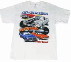GIFTS AND APPAREL Back El Camino Vintage T-Shirt High-End Jersey