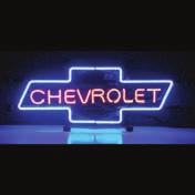 Chevy Bowtie Neon Sign Neon In Red And Blue 55-287839 C a n n o t S h i p B y A i r 399.